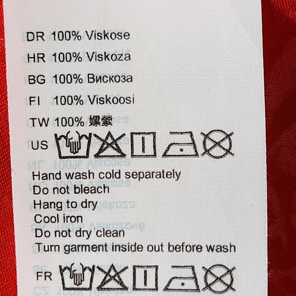 Billabong Red Pink Wrap Slit Sundress S - Picture 10 of 12